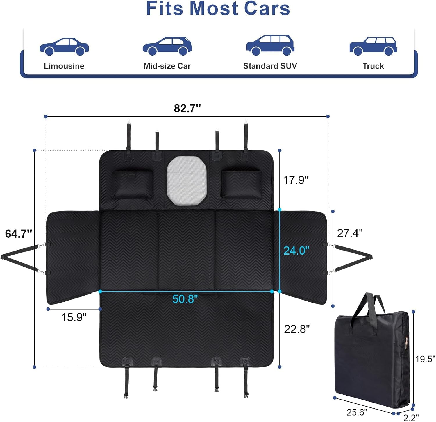 Kavoro Backseat Extender for Dogs