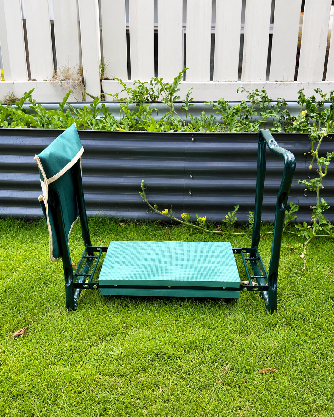 Foldable Garden Kneeler & Seat with Tool Pouch