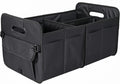 66L Collapsible Car Trunk Organizer with Adjustable Compartments